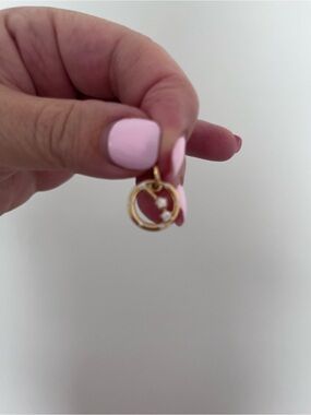 Pandora authentic 14k gold plated Aries zodiac dangle charm.